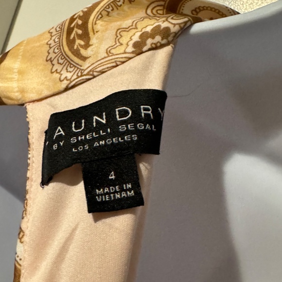 LAUNDRY Halter Dress - Size 4 - Picture 7 of 9